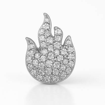 Grillz Flamme Or & Strass – L’Éclat Suprême