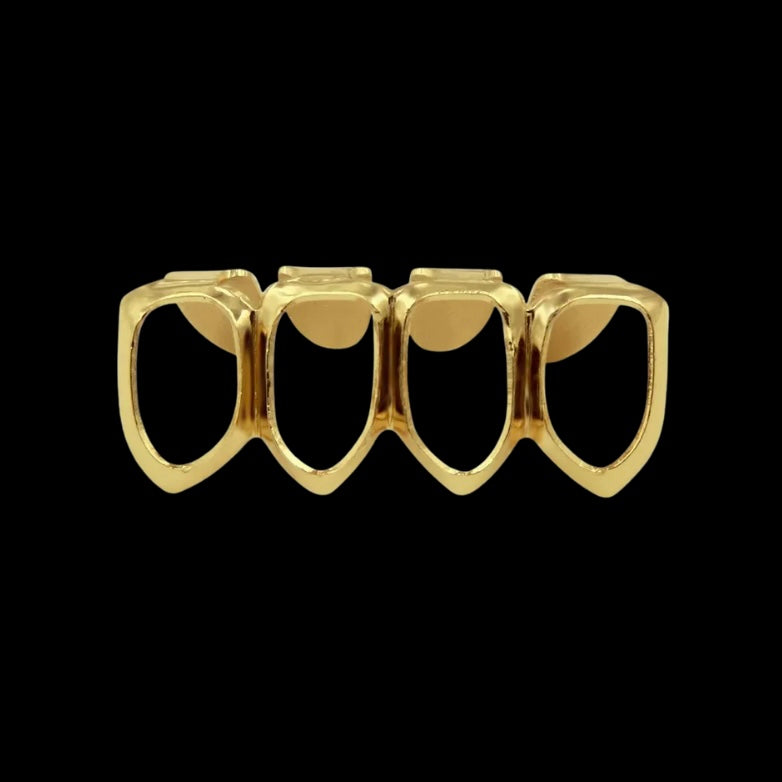 Grillz Dent Creuse Givrée Or – Royale Grillz