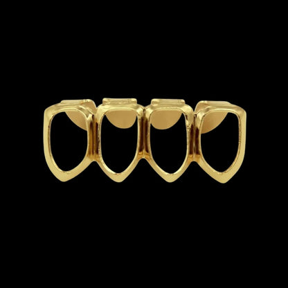 Grillz Dent Creuse Givrée Or – Royale Grillz