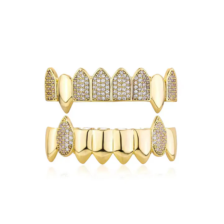 Grillz Crocs Givrés – Set Complet