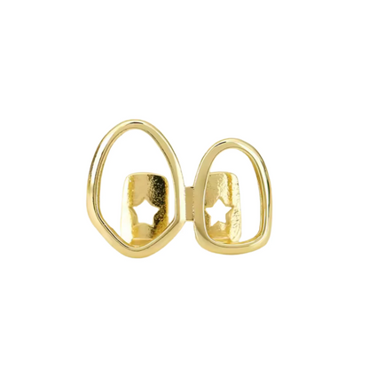 Grillz Plaqué Double Dent