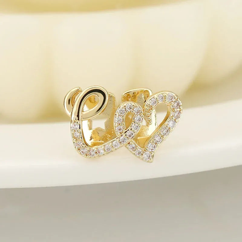 Grillz Dent Double Cœur Givré