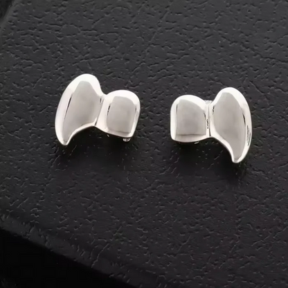 Grillz Canines Plaquées – Double Dent