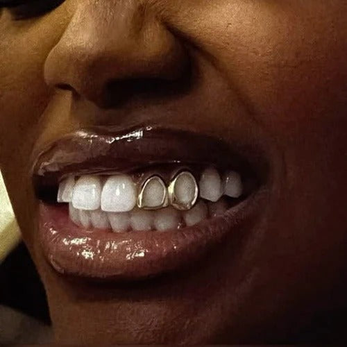 Grillz Plaqué Double Dent