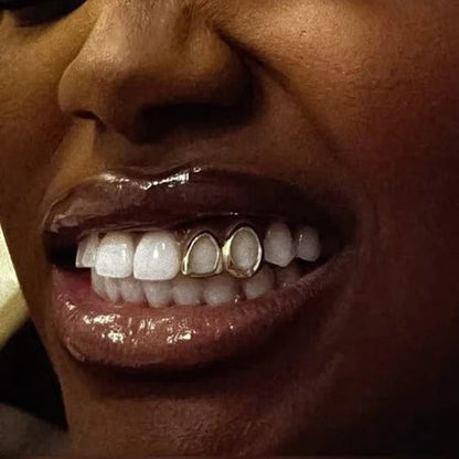 Grillz Plaqué Double Dent