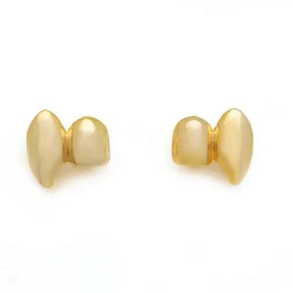 Grillz Canines Plaquées – Double Dent